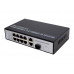 OHZ-1G1F-8E 千兆1光10電SFP光電轉換器 1光8電SFP光電轉換器 千兆SFP光纖轉換器